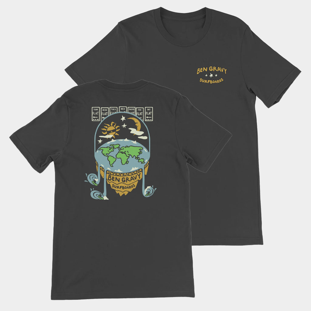 Ben Gravy Merch Flat Earth T-Shirt Ben Gravy Shirt Gifts For Music Lovers-1