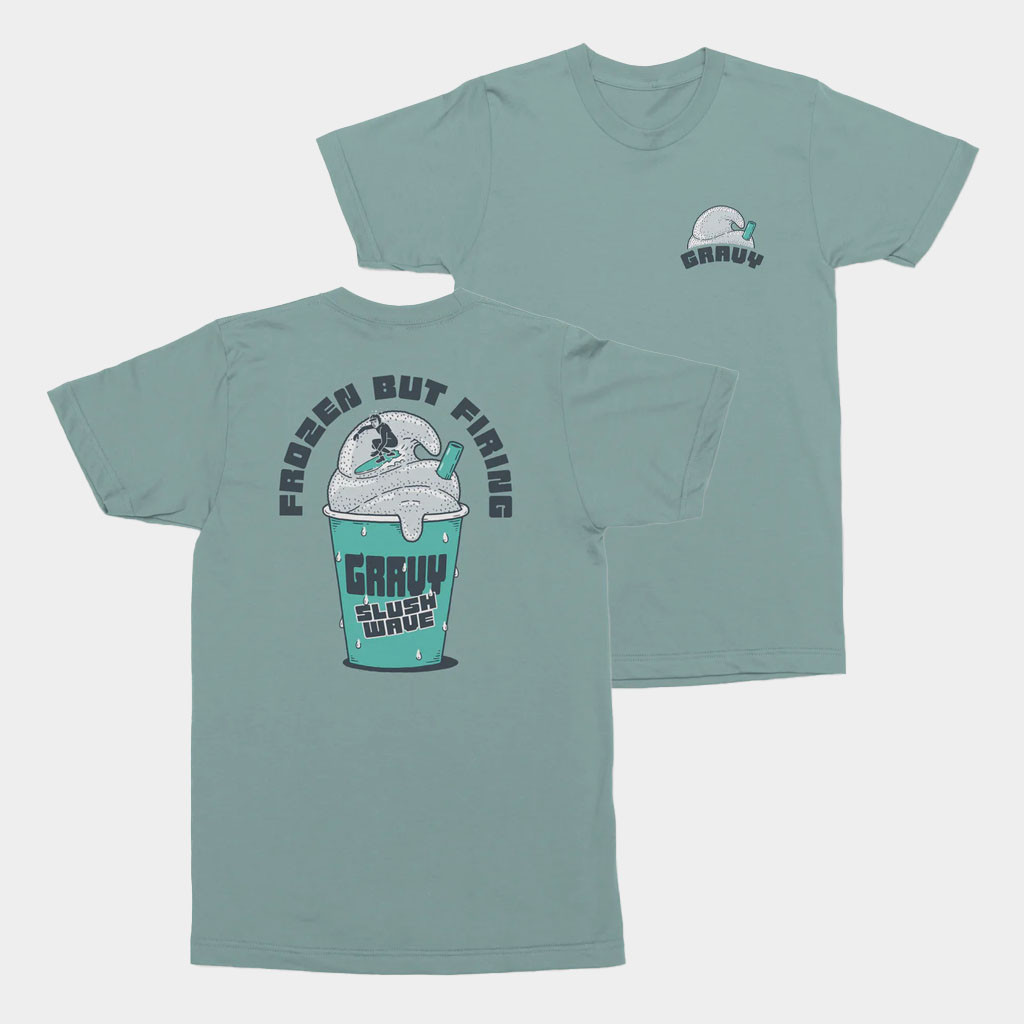 Ben Gravy Merch Gravy Slush Wave T-Shirt Frozen But Firing Shirt Birthday Gift For Friends