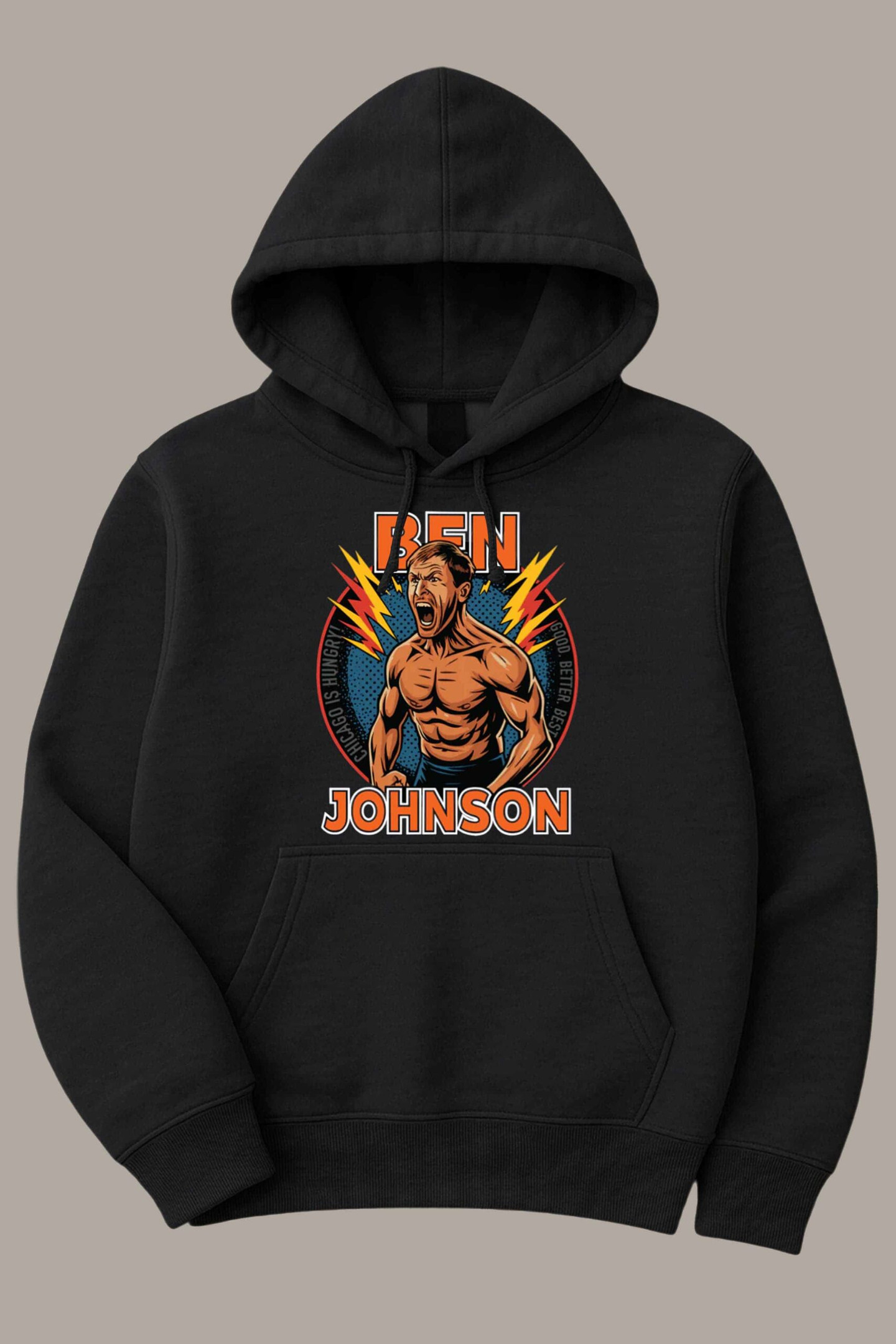 Ben Johnson Shirtless Hoodie Gifts For BFF