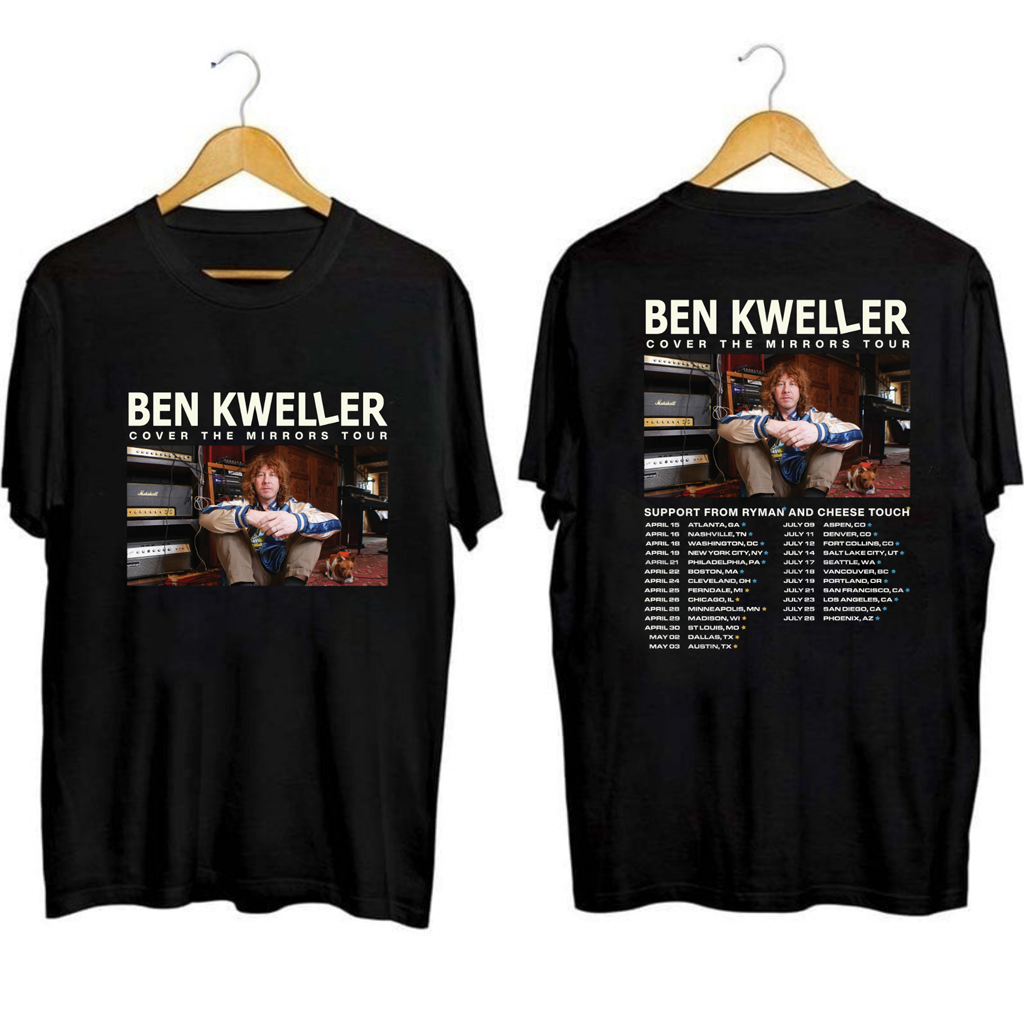 Ben Kweller Cover The Mirrors Tour Shirt Ben Kweller Merch Presents For Music Lovers