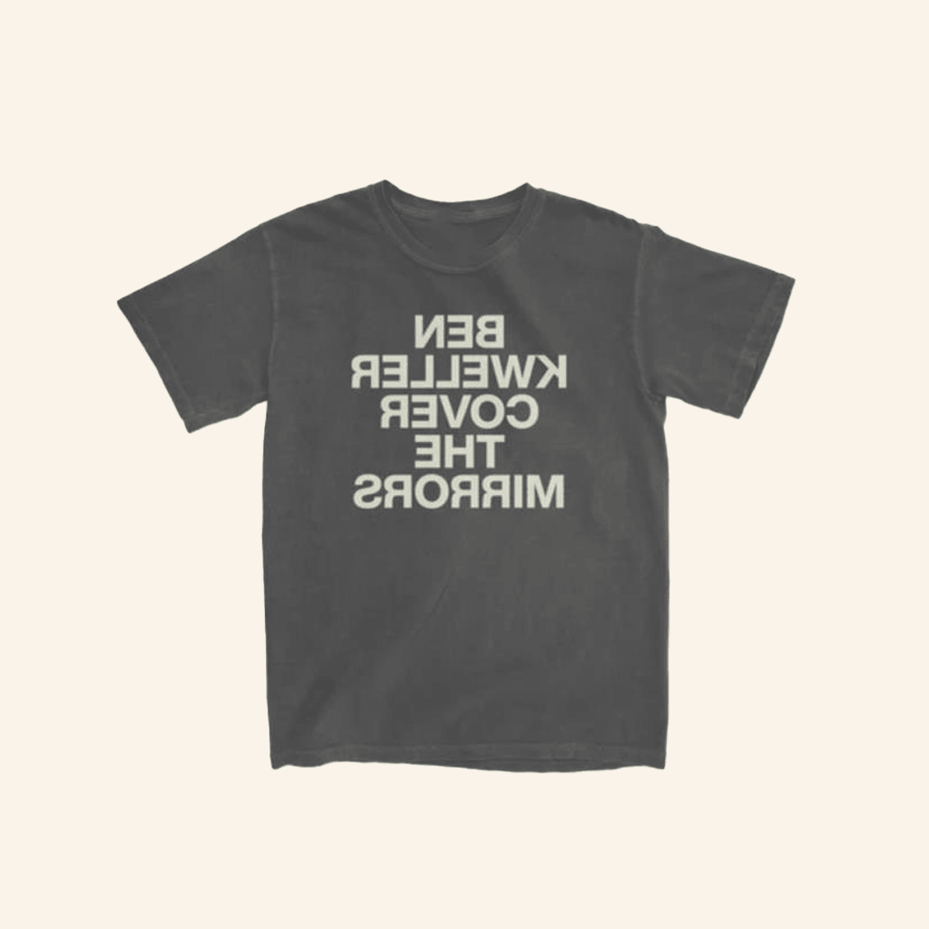 Ben Kweller Merch Cover The Mirrors Album T-Shirt Gifts For Fans Ben Kweller Merch Cover The Mirrors Album T-Shirt Gifts For Fans