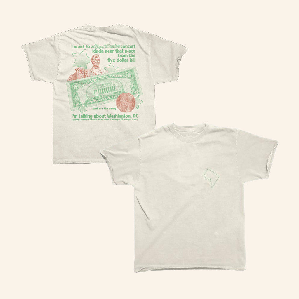 Ben Rector Music Merch Ben Rector Live In Dc T-Shirt Gifts For Him Ben Rector Music Merch Ben Rector Live In Dc T-Shirt Gifts For Him