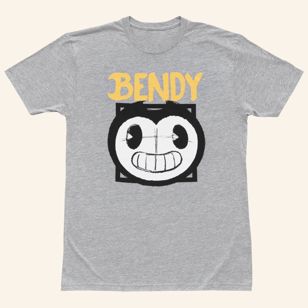 Bendy Merch Bendy Sketch Head T-Shirt Birthday Gift For Son