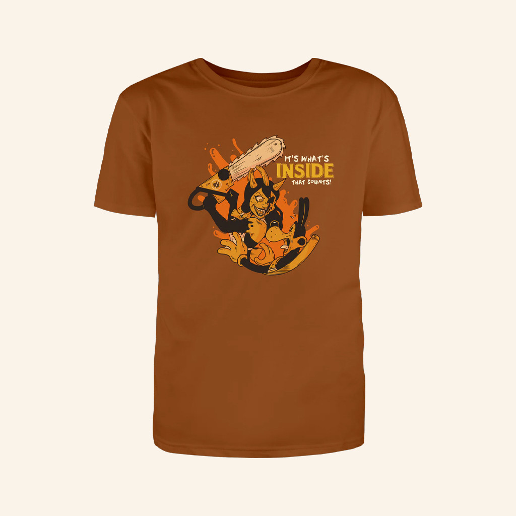 Bendy Merch It's What's Inside That Counts T-Shirt Christmas Gifts For Friends