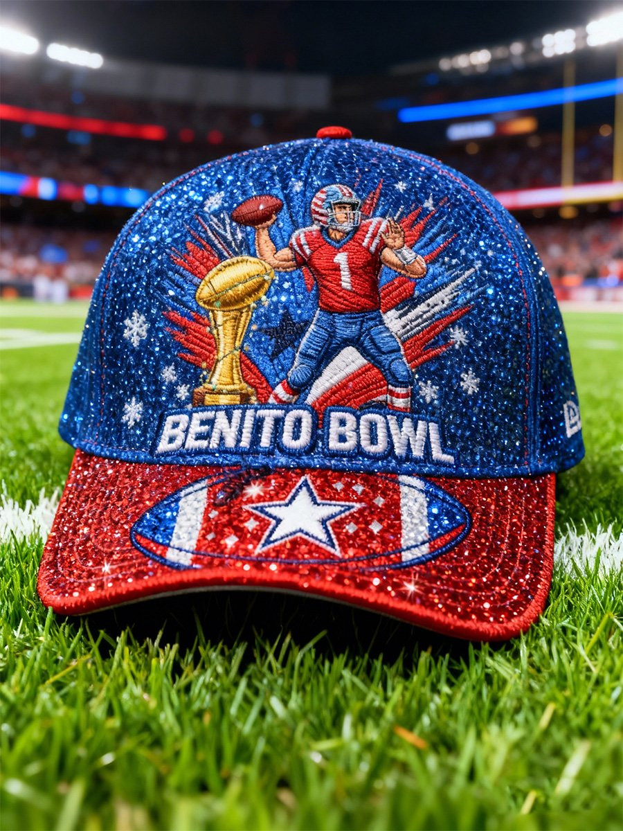Benito Bowl Hat Bad Bunny Super Bowl Merch 2026 Bad Bunny Hat Presents For Football Lovers Benito Bowl Hat Bad Bunny Super Bowl Merch 2026 Bad Bunny Hat Presents For Football Lovers