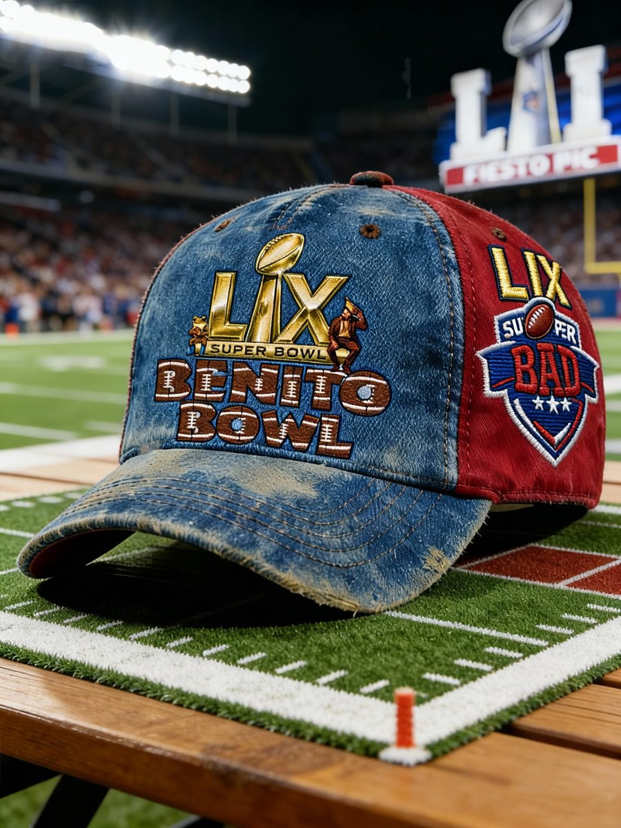 Benito Bowl Hat Bad Bunny Super Bowl Merch 2026 Bad Bunny Hat Presents For Music Lovers Benito Bowl Hat Bad Bunny Super Bowl Merch 2026 Bad Bunny Hat Presents For Music Lovers