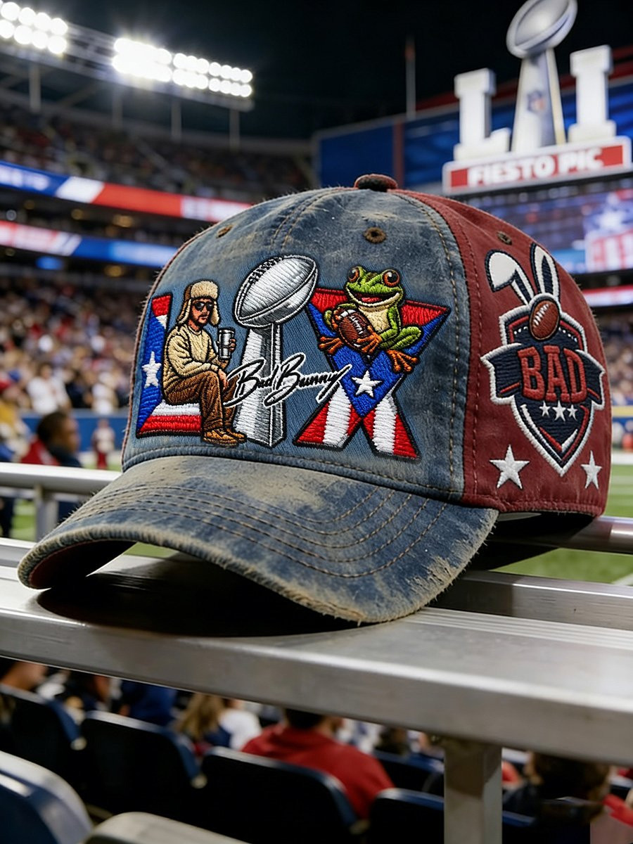 Benito Bowl Hat Bad Bunny Super Bowl Merch 2026 Bad Bunny Website Best Gifts For Music Lovers