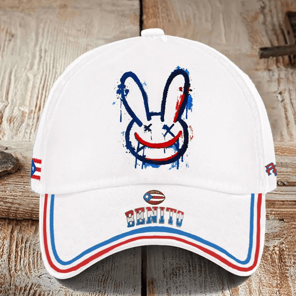 Benito Bowl Puerto Rico Hat Bad Bunny Super Bowl Cap Cool Gift For Fans