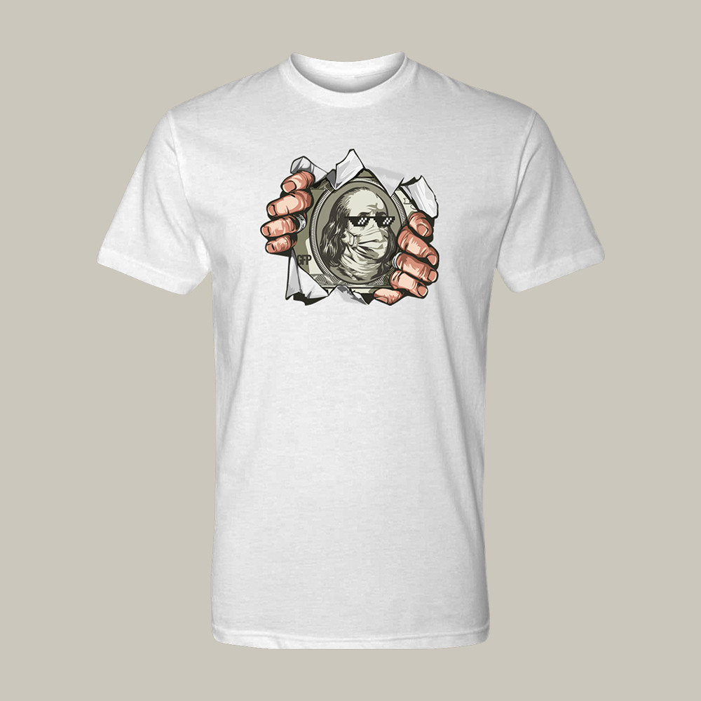 Benjamin Franklin Graphic T-Shirt Gabe Farrell Productions Merch Unique Gift For Brother