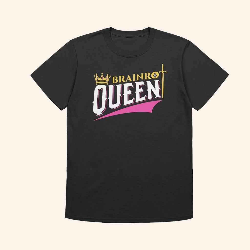 Benjixscarlett Merch Brainrot Queen Shirt Gifts For Mother