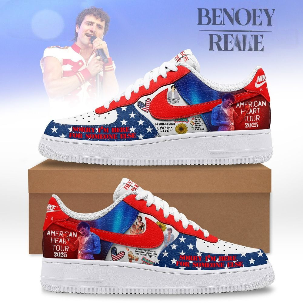 Benson Boone American Heart Tour 2025 Nike Air Force 1 Gift Ideas For Music Lovers