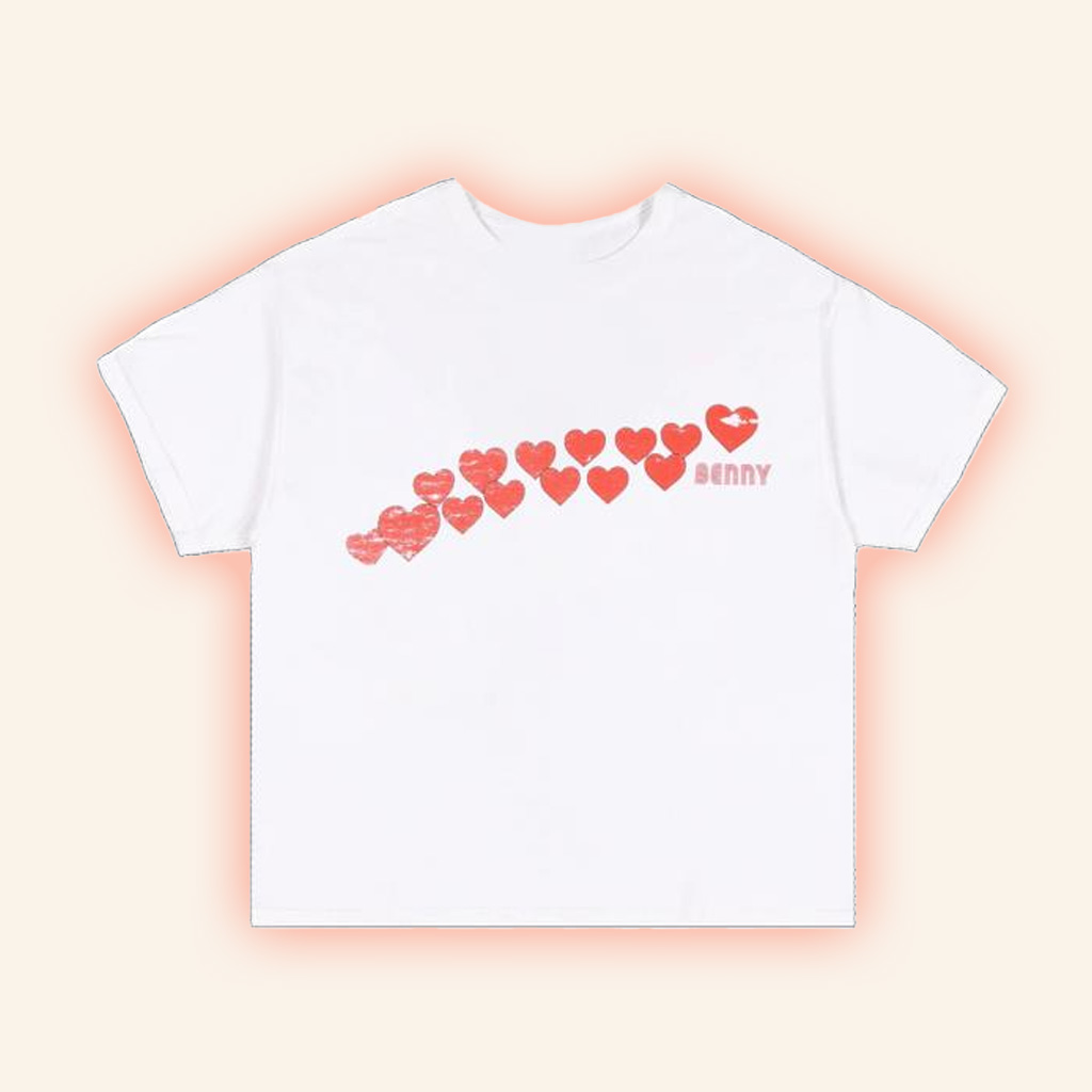 Benson Boone Merch Benny Hearts Shirt Gifts For Music Lovers Benson Boone Merch Benny Hearts Shirt Gifts For Music Lovers