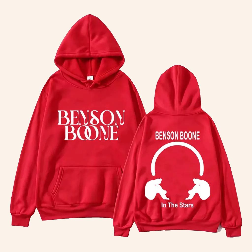 Benson Boone Merch Benson Boone In The Stars Hoodie Gifts For Music Lovers
