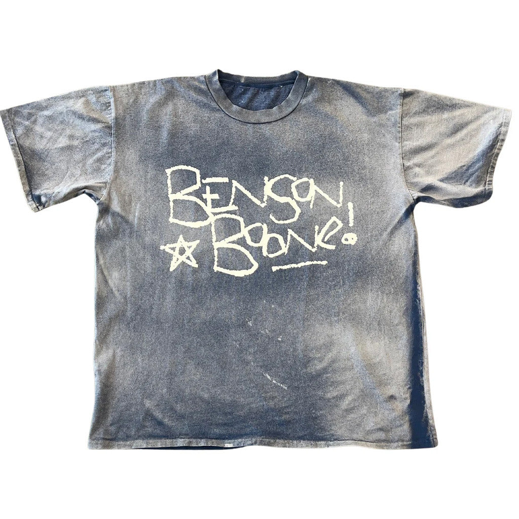 Benson Boone Merch Benson Navy Crayon T-Shirt Gifts For Friends Benson Boone Merch Benson Navy Crayon T-Shirt Gifts For Friends