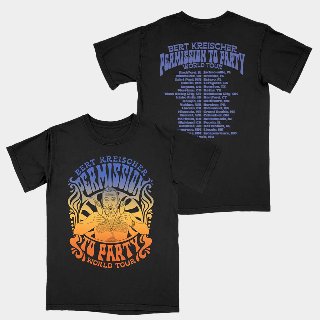 Bert Bertbert Merch Permission To Party 2026 T-Shirt Birthday Gift Ideas For Dad