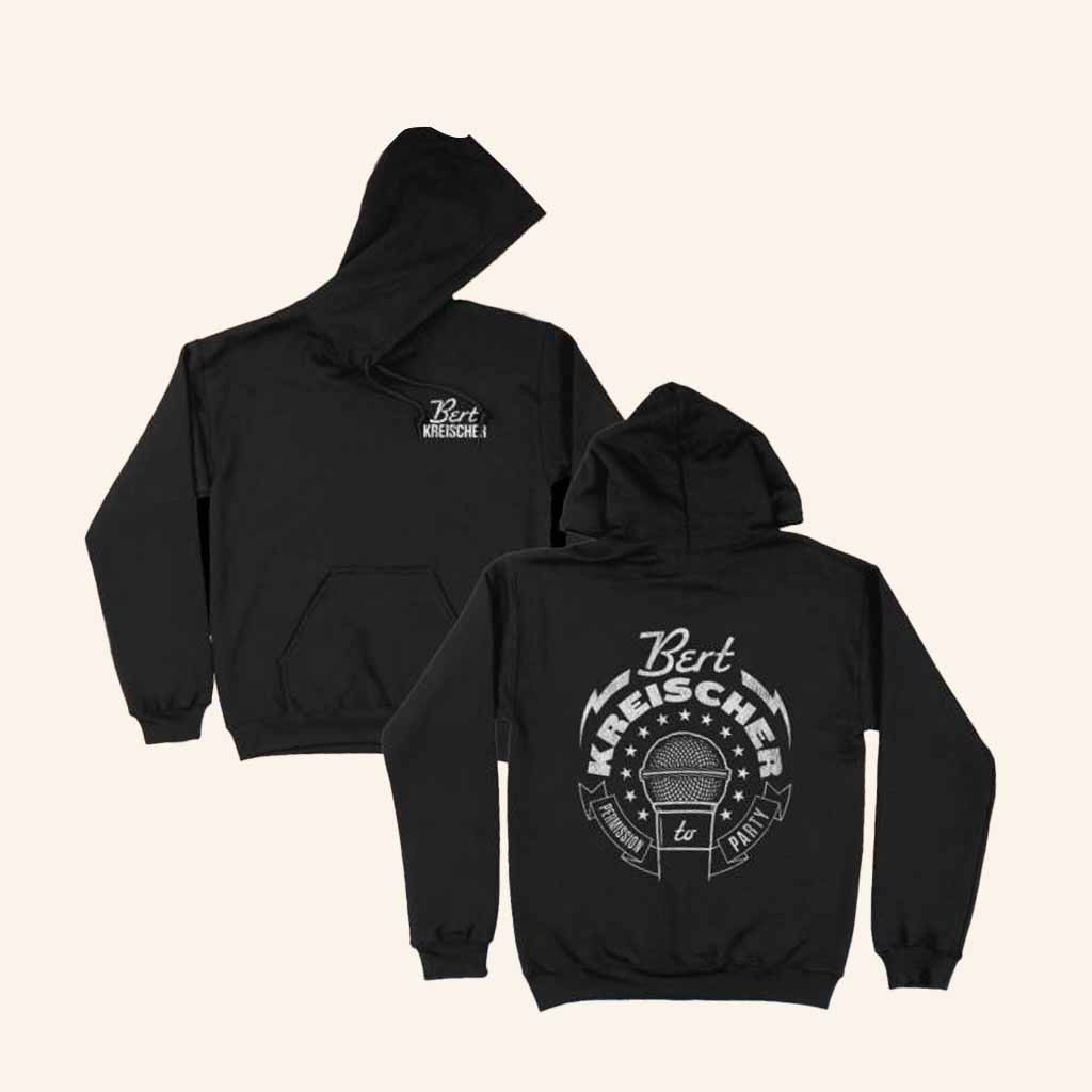 Bert Kreischer Merch Permission To Party Hoodie Christmas Gift Ideas For Him Bert Kreischer Merch Permission To Party Hoodie Christmas Gift Ideas For Him