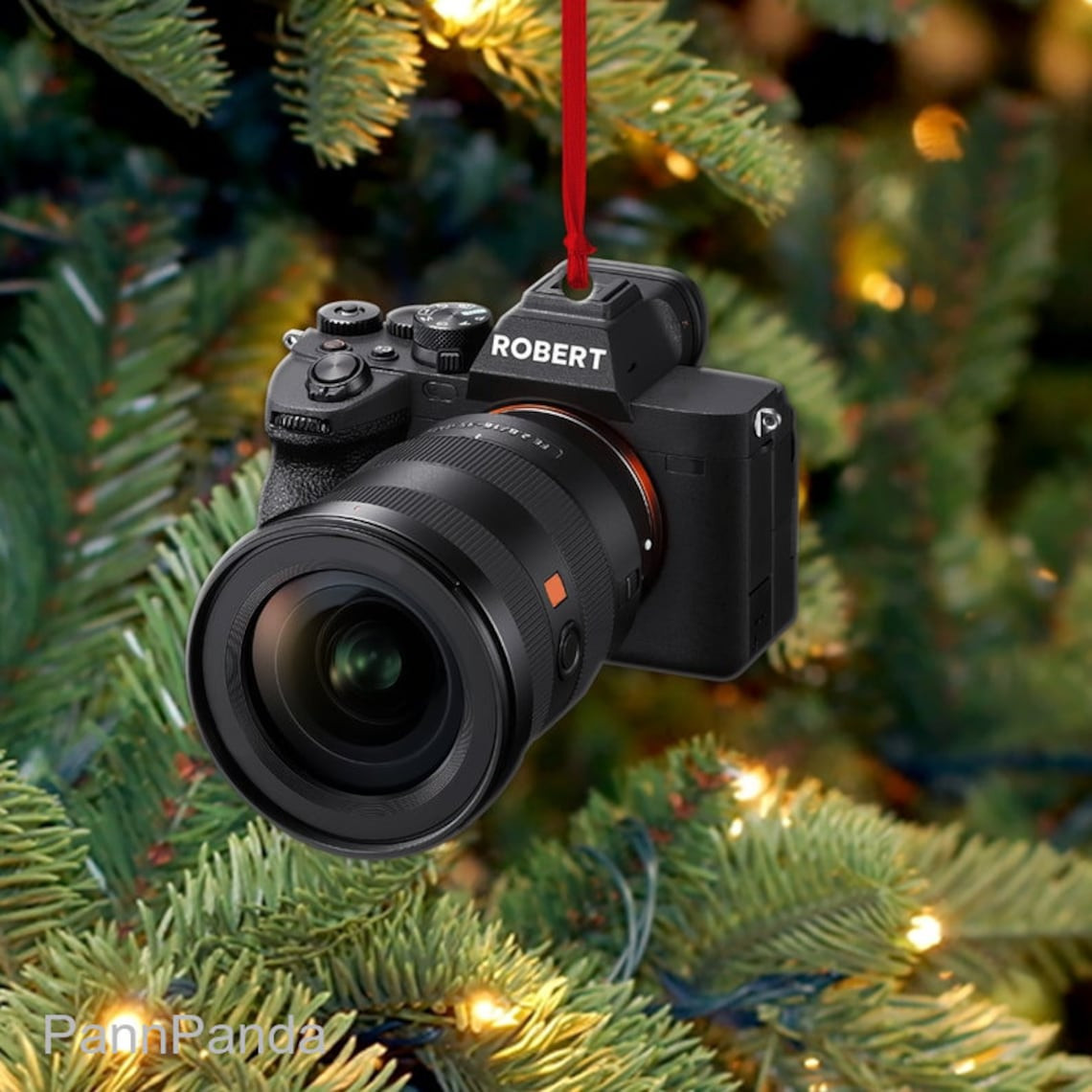 Best Camera Shaped For Photography Personalized Ornament Camera Photographer Flat Christmas Ornament Photo Lover Ornament Gift For Friend