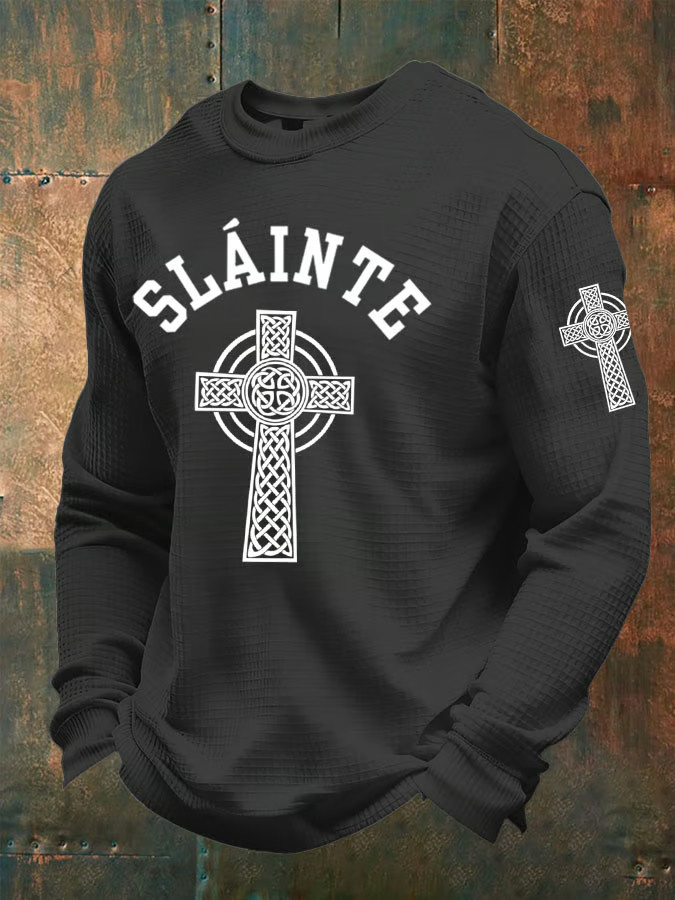 Best St Patty'S Day Slainte Irish Cheers Good Health Shirts Long Sleeve Shirt Lucky Irish Gifts