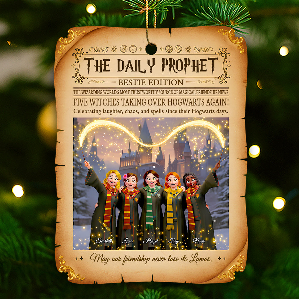 Bestie Edition Christmas Ornament Personalized Gifts For Bestie - Holiday Tree Decoration Gift