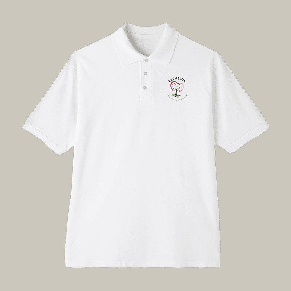 Bethesda Logo Polo Shirt Social Support Bethesda Merchandise Gift For Husband