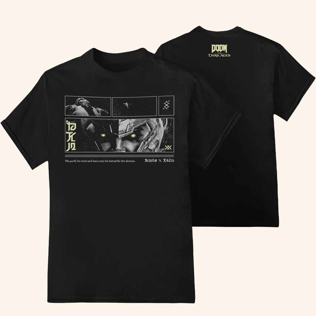 Bethesda Merch Doom The Dark Ages T-Shirt Good Christmas Gifts For Men Bethesda Merch Doom The Dark Ages T-Shirt Good Christmas Gifts For Men