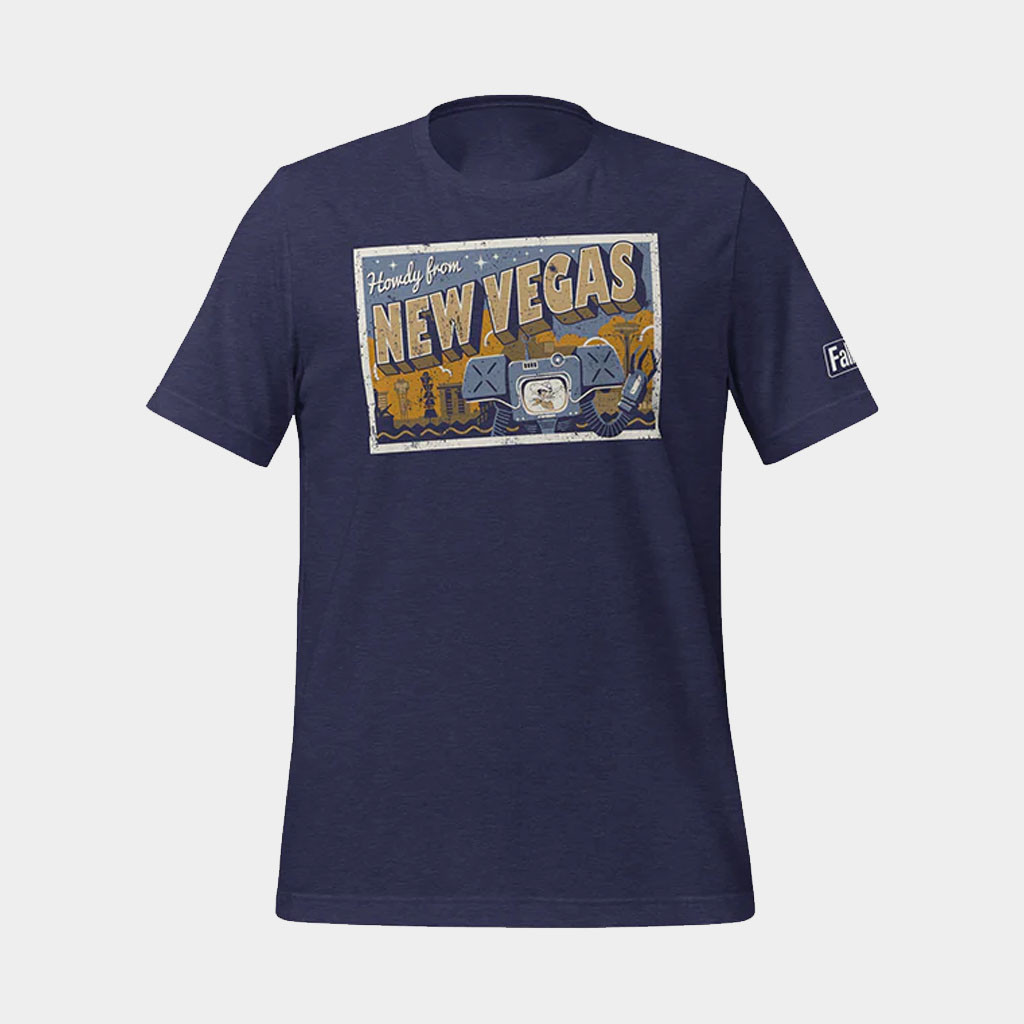 Bethesda Merch Fallout Howdy From New Vegas T-Shirt Best Birthday Gift For Husband