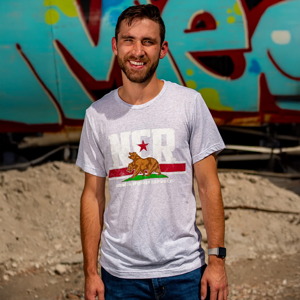 Bethesda Merch Fallout New CA Republic T-Shirt Christmas Presents For Him Bethesda Merch Fallout New CA Republic T-Shirt Christmas Presents For Him