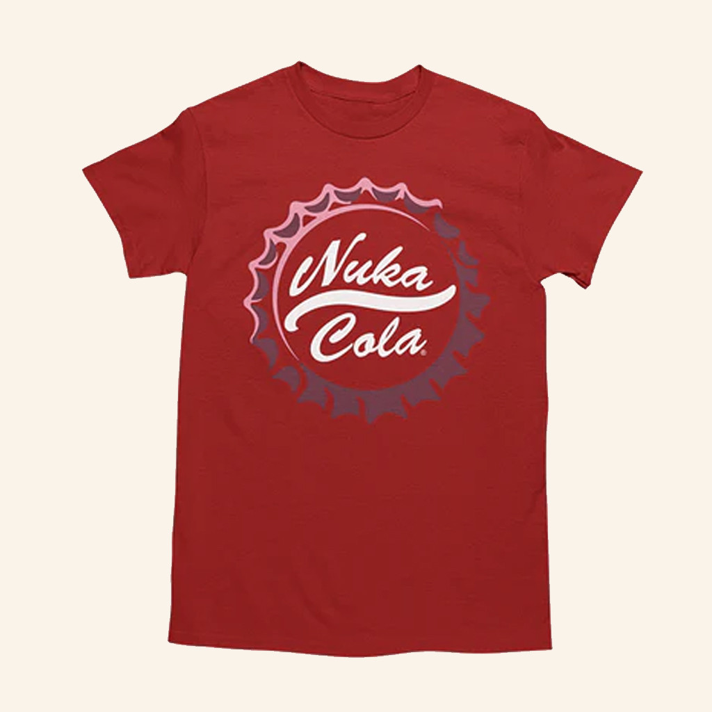 Bethesda Merch Fallout Nuka Cola T-Shirt Christmas Gifts For Boyfriend Bethesda Merch Fallout Nuka Cola T-Shirt Christmas Gifts For Boyfriend
