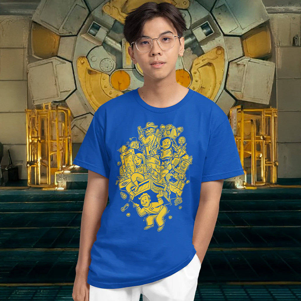 Bethesda Merch Fallout Series 1 Year In The Wasteland T-Shirt Best Christmas Gifts For Son Bethesda Merch Fallout Series 1 Year In The Wasteland T-Shirt Best Christmas Gifts For Son