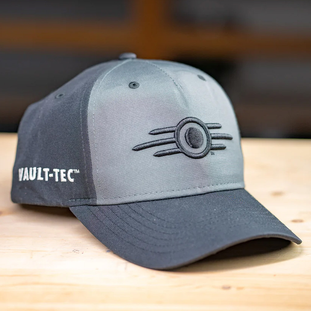 Bethesda Merch Fallout Vault Tec Embroidered Hat Best Gifts For Brother Bethesda Merch Fallout Vault Tec Embroidered Hat Best Gifts For Brother