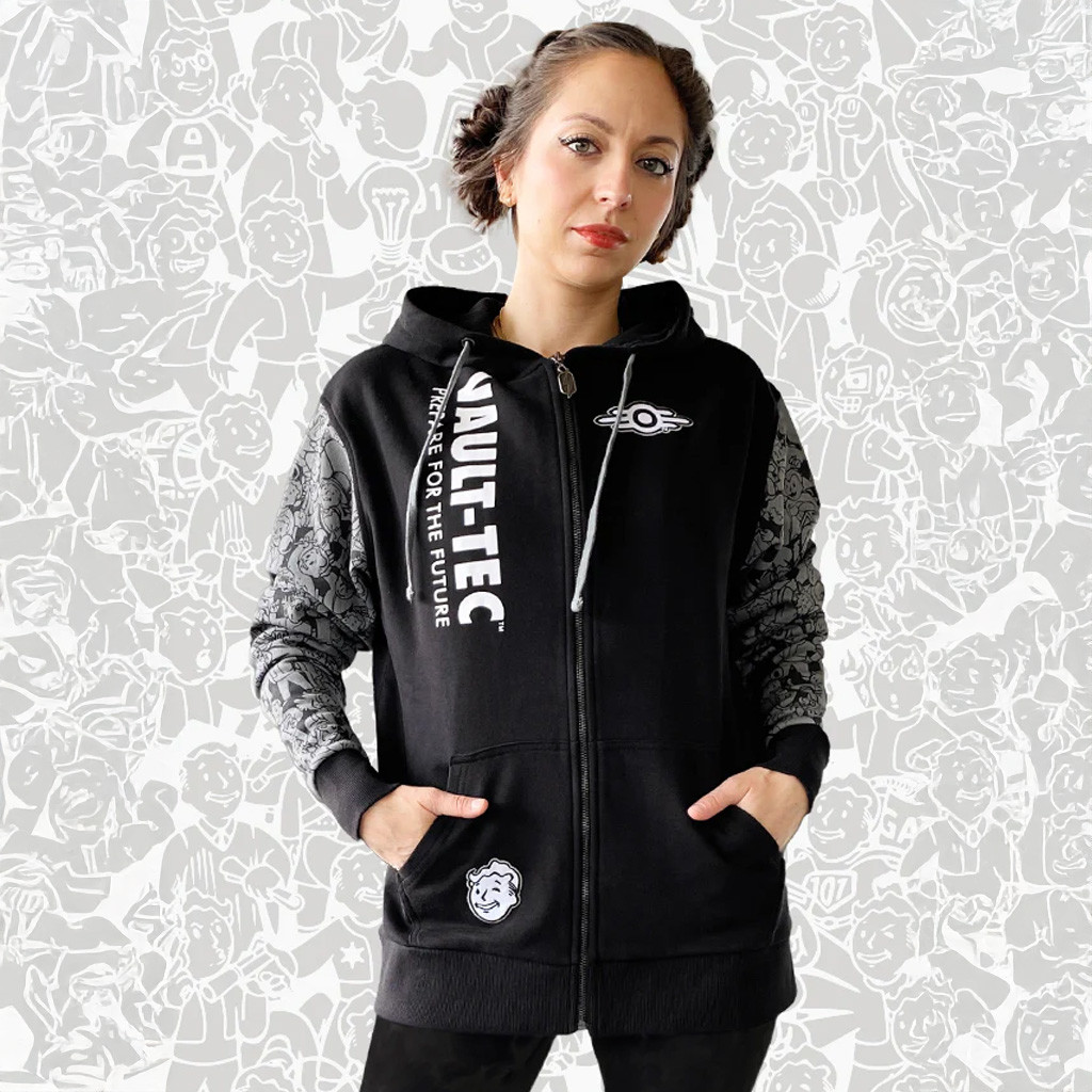 Bethesda Merch Fallout Vault Tec Hoodie Christmas Ideas For Husband