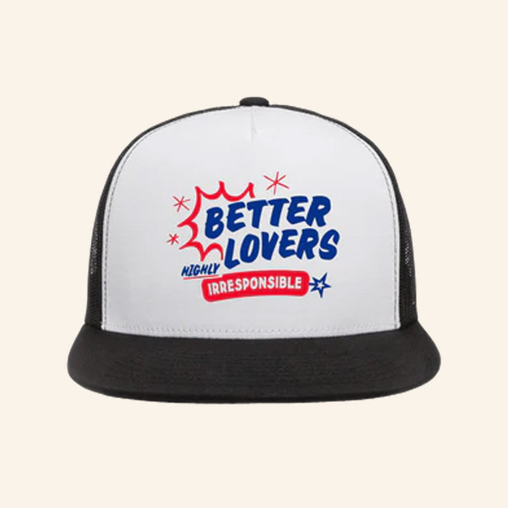 Better Lovers Band Merch Drippy Logo Trucker Hat Snapback Gifts For Dudes Better Lovers Band Merch Drippy Logo Trucker Hat Snapback Gifts For Dudes