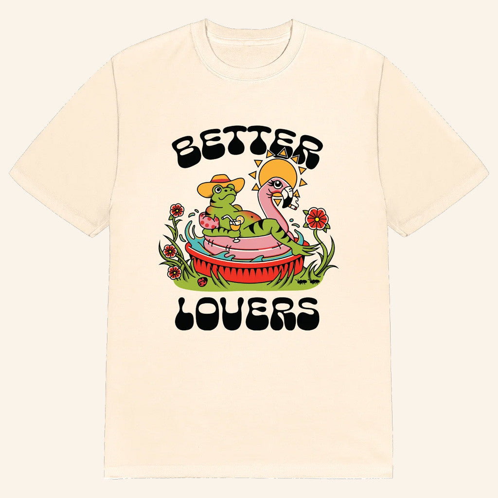 Better Lovers Band Merch Frog Summer T-Shirt Gift Ideas For Friends Better Lovers Band Merch Frog Summer T-Shirt Gift Ideas For Friends