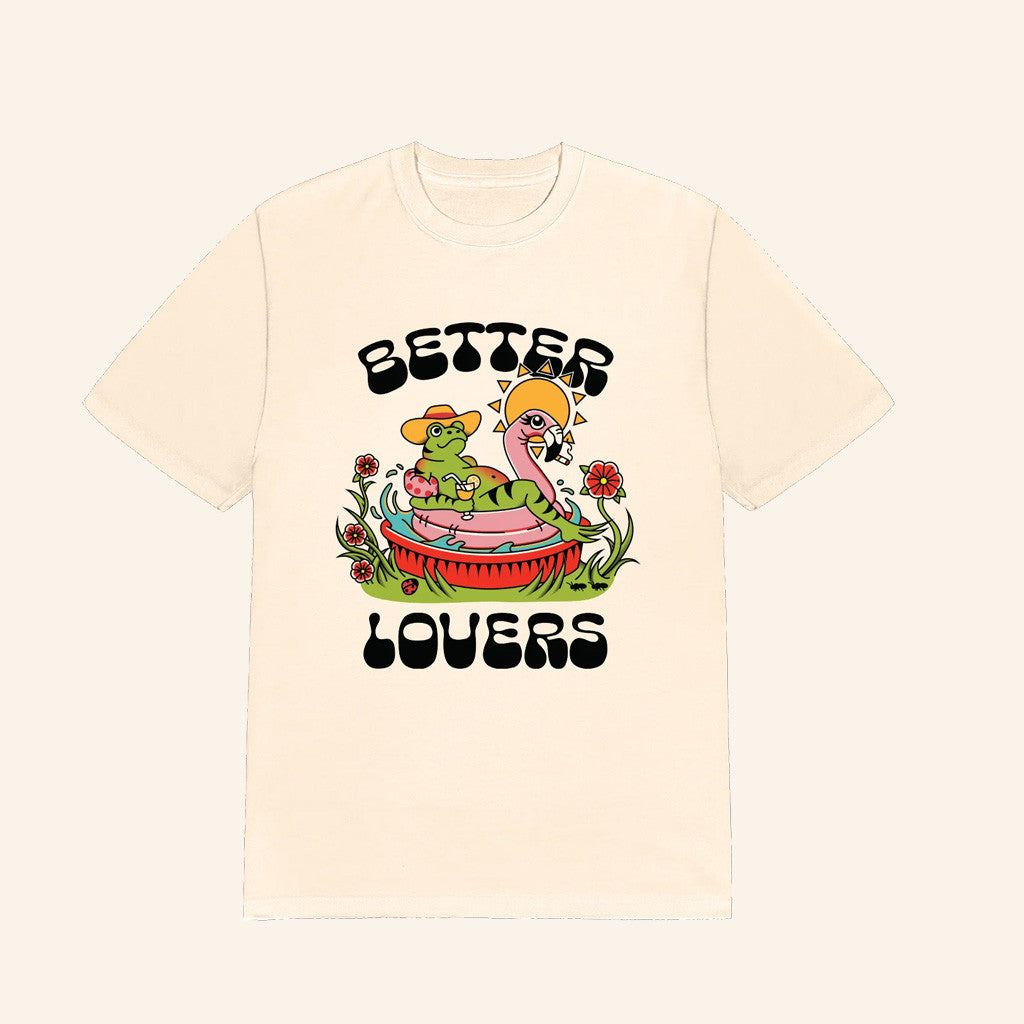 Better Lovers Band Merch Frog Summer T-Shirt Gifts For Fans Better Lovers Band Merch Frog Summer T-Shirt Gifts For Fans