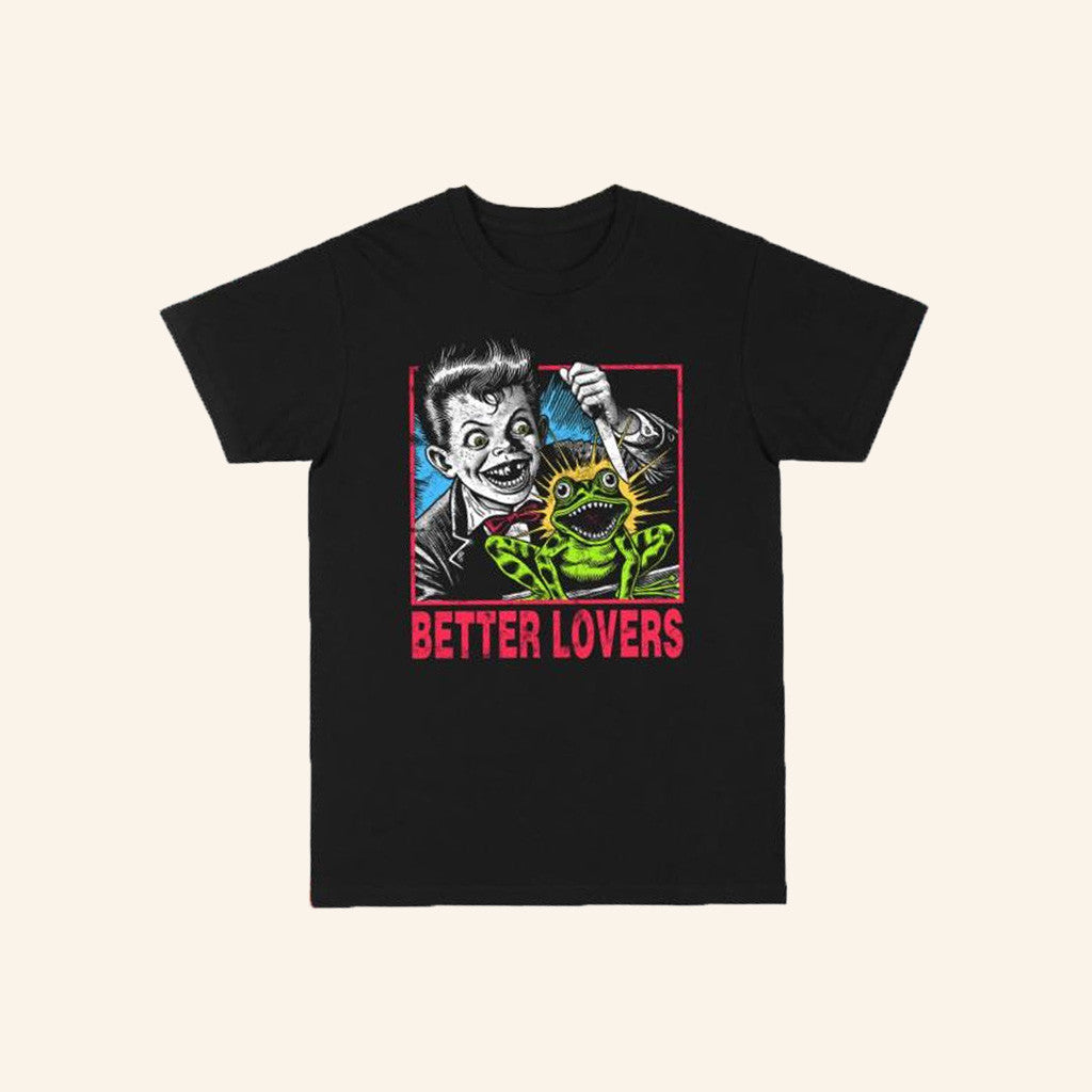 Better Lovers Band Merch Melvins Frog T-Shirt Gifts For Fans Better Lovers Band Merch Melvins Frog T-Shirt Gifts For Fans