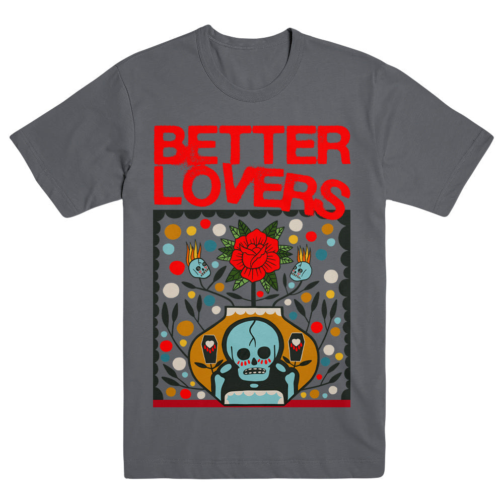 Better Lovers Merch Flower Skull Shirt Better Lovers Shirt Father'S Day Gifts For Boyfriend