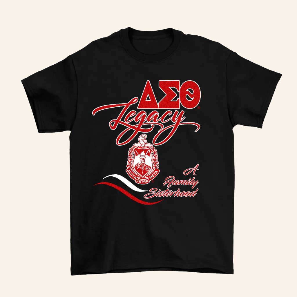 Bettys Promos Plus Merch Delta Sigma Theta Legacy T-Shirt Present For Friends