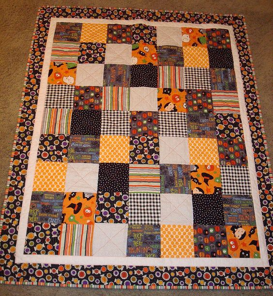 Bewitched Night Quilted Blanket Halloween Gifts For Teens