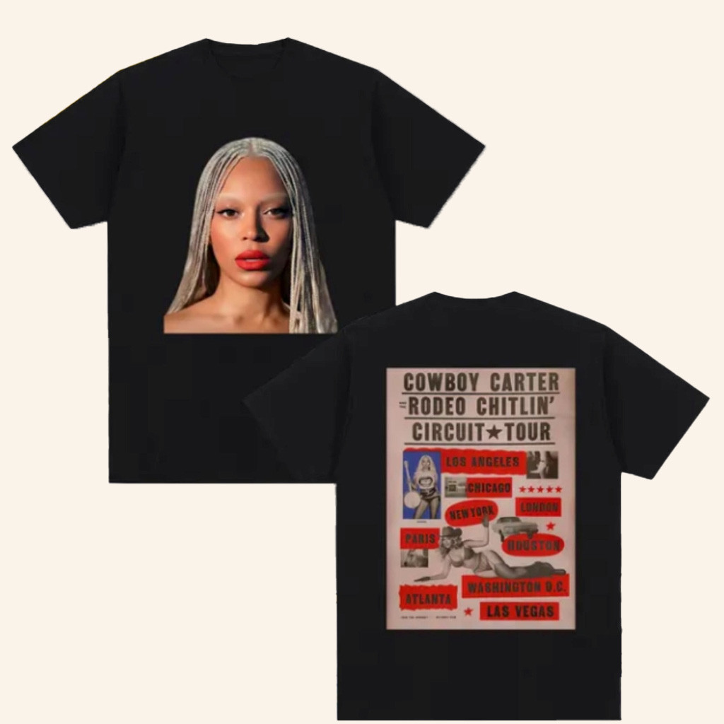 Beyonce Cowboy Carter Chitlin Circuit 2025 Tour Shirt Gifts For Music Lovers Beyonce Cowboy Carter Chitlin Circuit 2025 Tour Shirt Gifts For Music Lovers