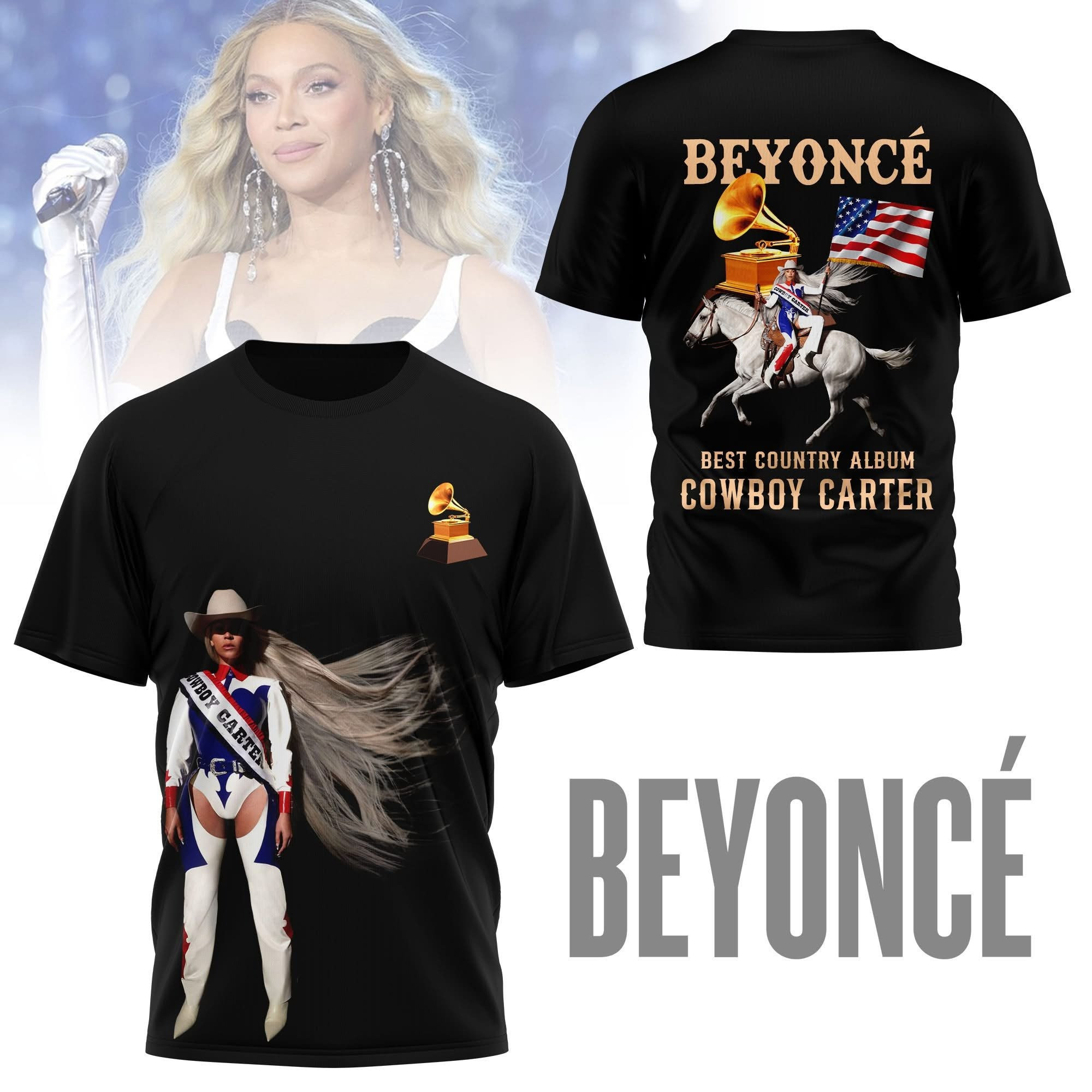 Beyonce Cowboy Carter Rodeo Circuit Tour 2025 T-Shirt Gift For Fan Club Lovers