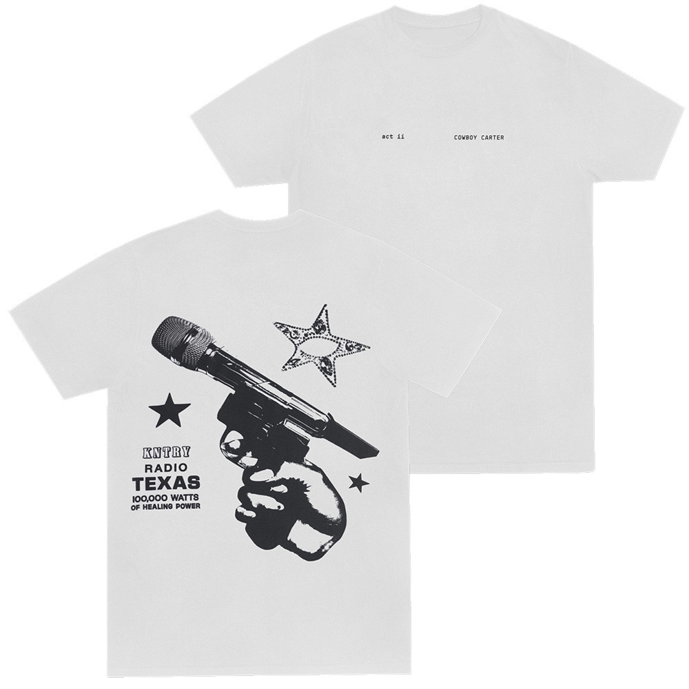 Beyonce Cowboy Carter Tour 2025 Merch T-Shirt Act II Kntry Radio Texas Gifts For Fans