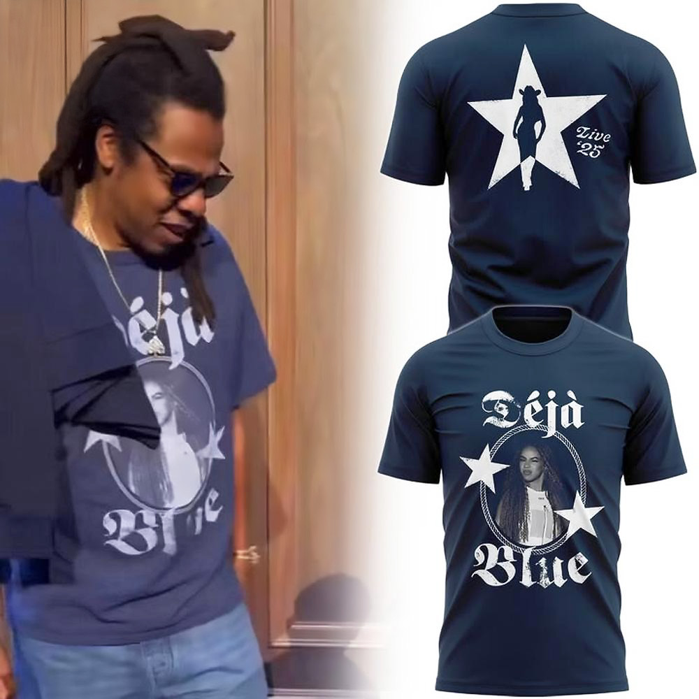 Beyonce Cowboy Carter Tour Deja Blue T-Shirt Best Gifts For Music Lovers