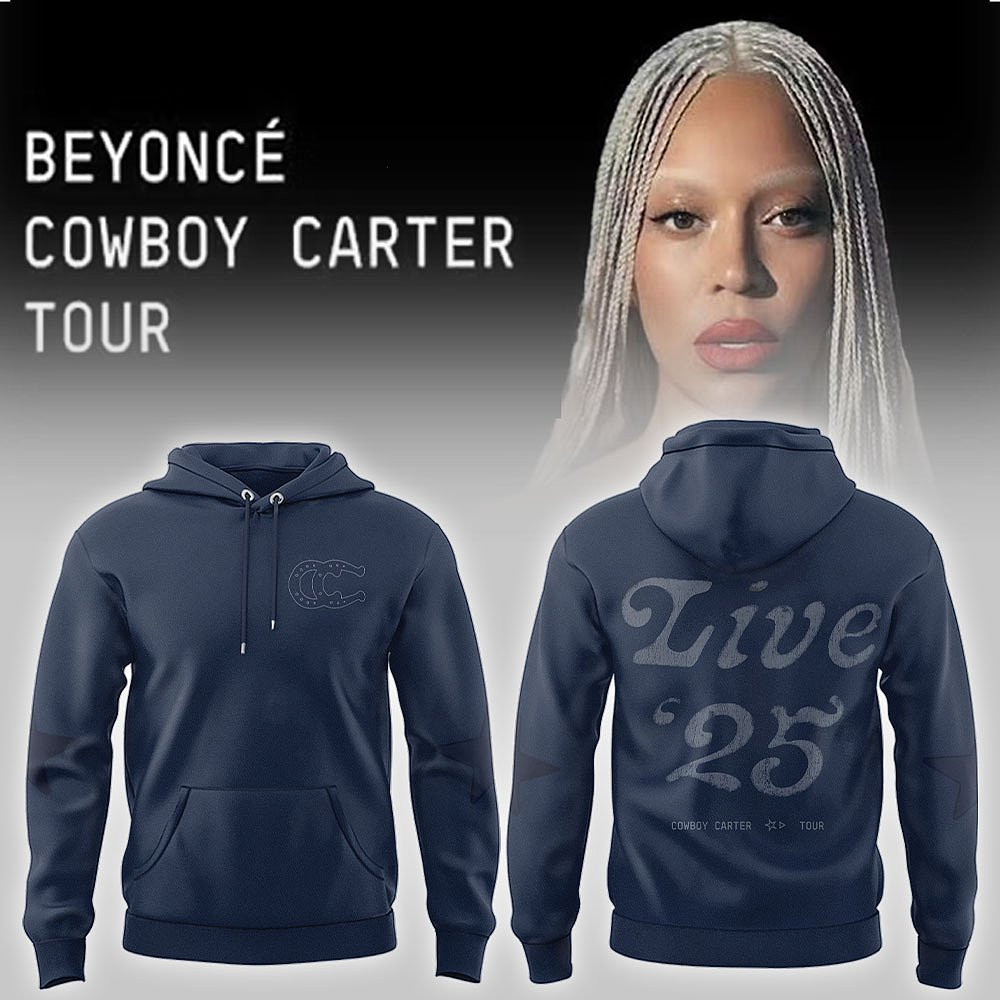 Beyonce Cowboy Carter Tour Live 25 Hoodie Limited Edition Best Gift For Music Fans