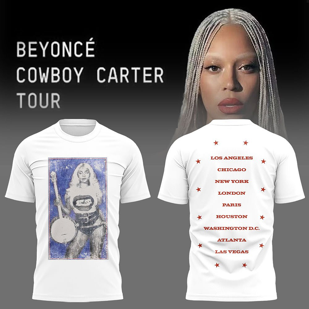Beyonce Cowboy Carter Tour T-Shirt Limited Edition Best Gift For Music Lovers