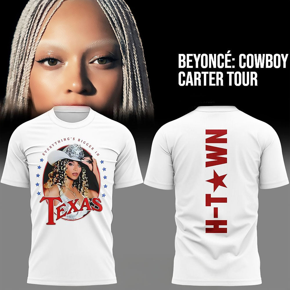 Beyonce Cowboys Carter Tour x Houston 2025 Special T-Shirt Gifts For Fans