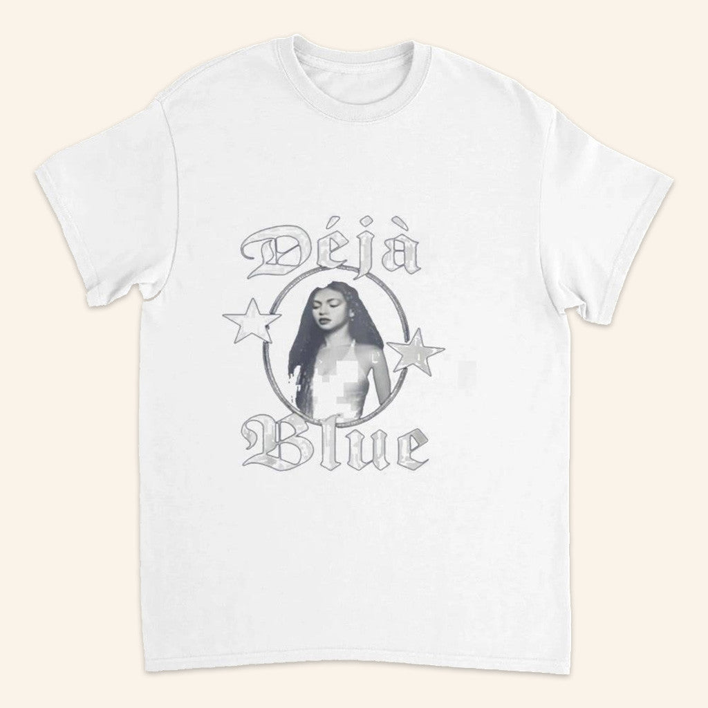 Beyonce Deja Blue Shirt White Beyonce Cowboy Carter Tour Merch 2025 Beyonce Shirt Fans Gifts