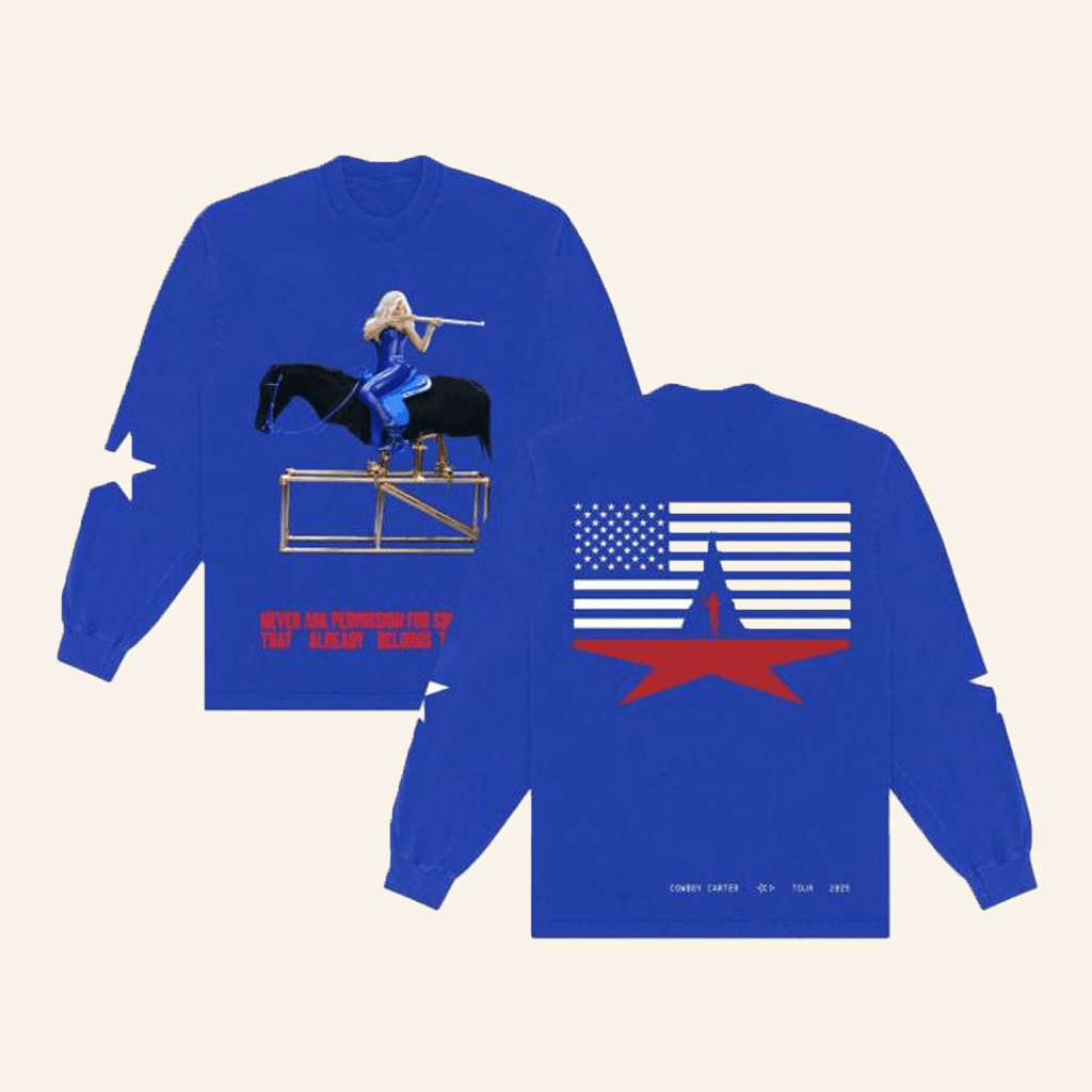 Beyonce Merch American Requiem Long Sleeve T-Shirt Gift Ideas For Fans Beyonce Merch American Requiem Long Sleeve T-Shirt Gift Ideas For Fans