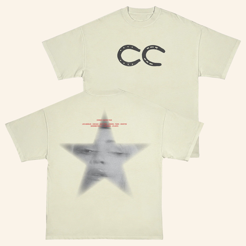 Beyonce Merch CCT Ghost Star T-Shirt Christmas Presents For Music Lovers Beyonce Merch CCT Ghost Star T-Shirt Christmas Presents For Music Lovers