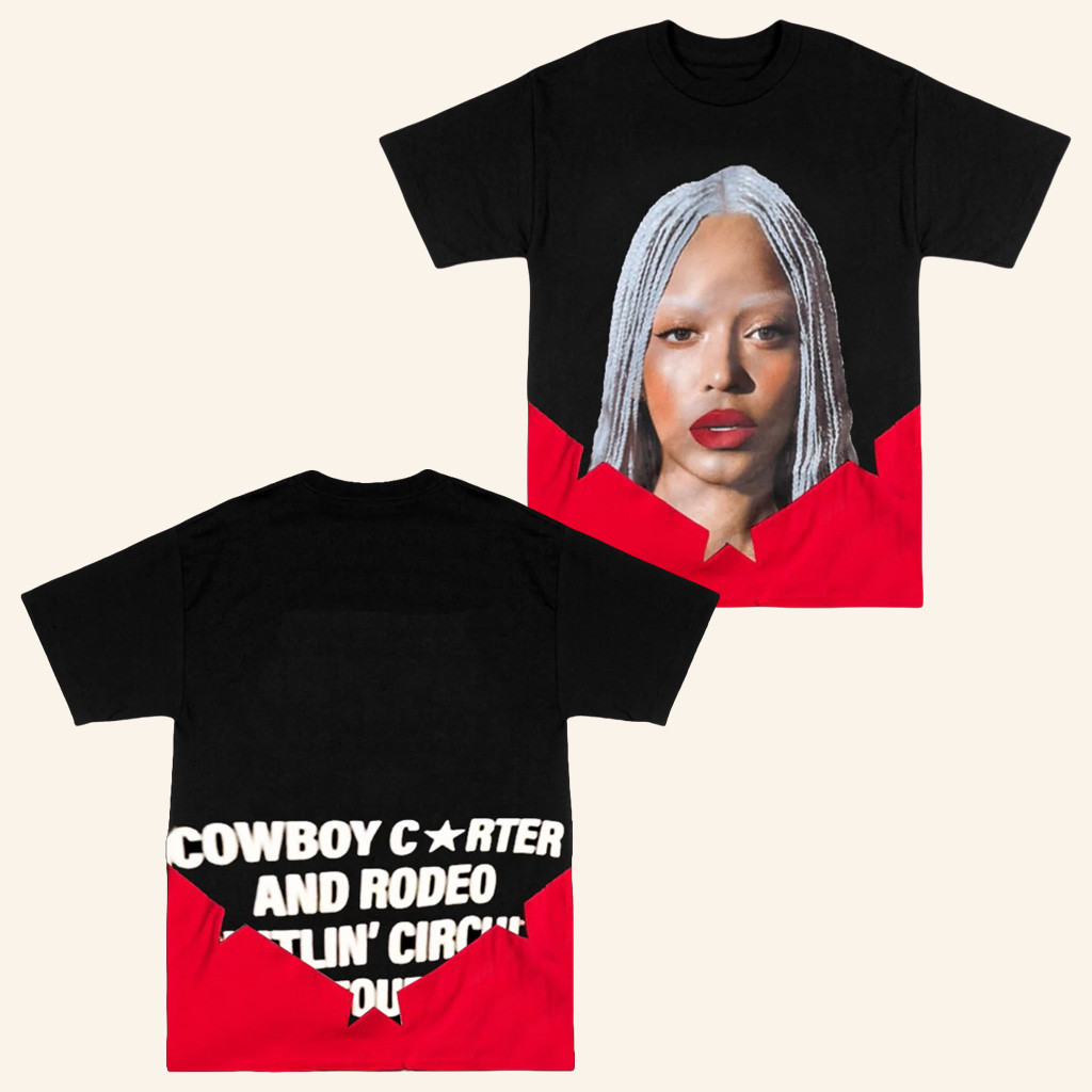 Beyonce Merch Cowboy Carter Signature Cowboy Carter Tour T-Shirt Christmas Gifts For Daughter