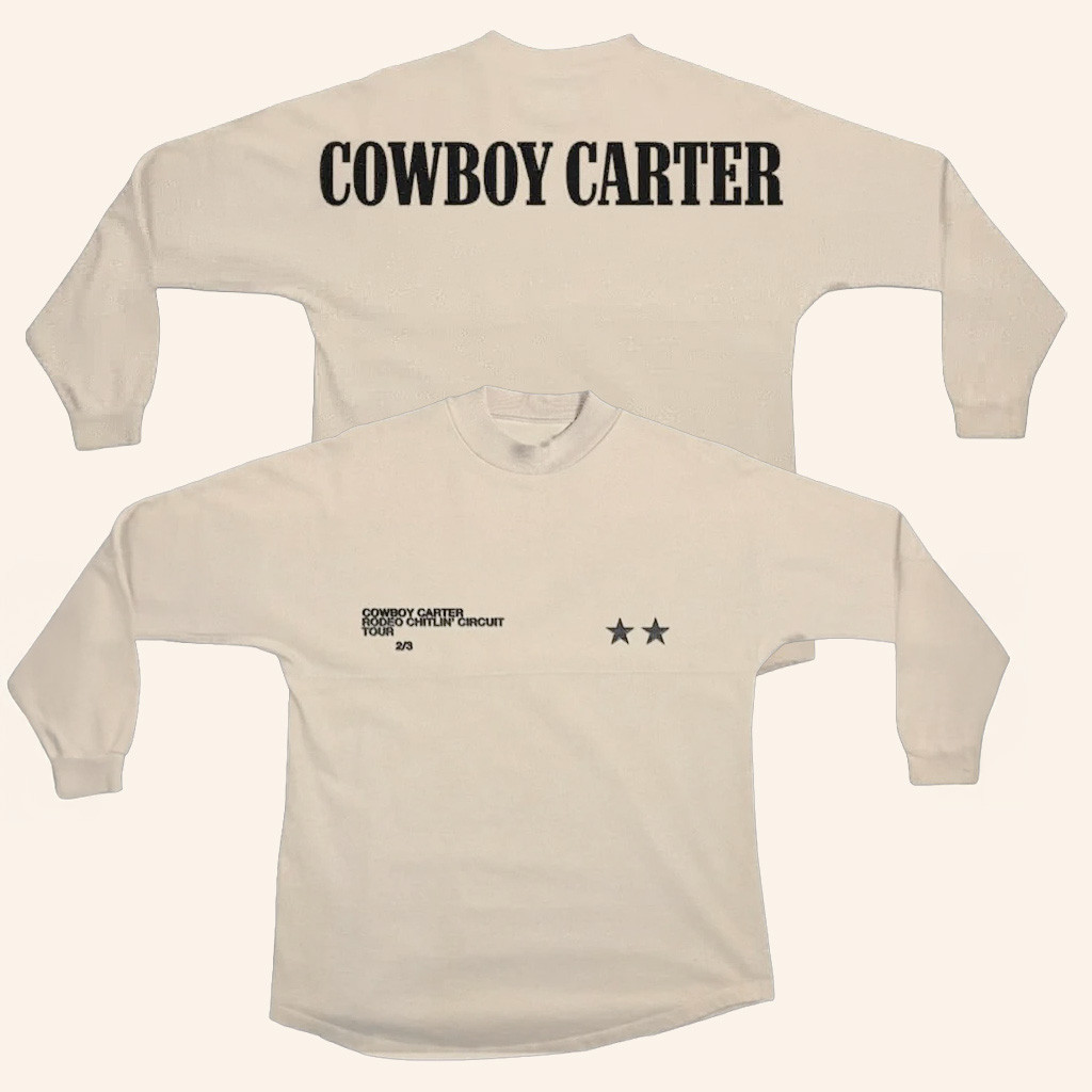 Beyonce Merch Cowboy Carter Signature Tour Long Sleeve T-Shirt Best Gifts For Music Lovers Beyonce Merch Cowboy Carter Signature Tour Long Sleeve T-Shirt Best Gifts For Music Lovers